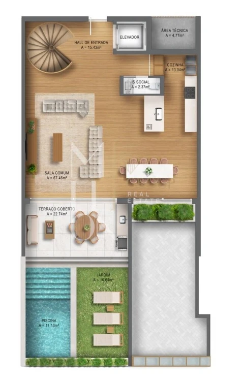 Apartamento T3 para Venda em Cascais e Estoril