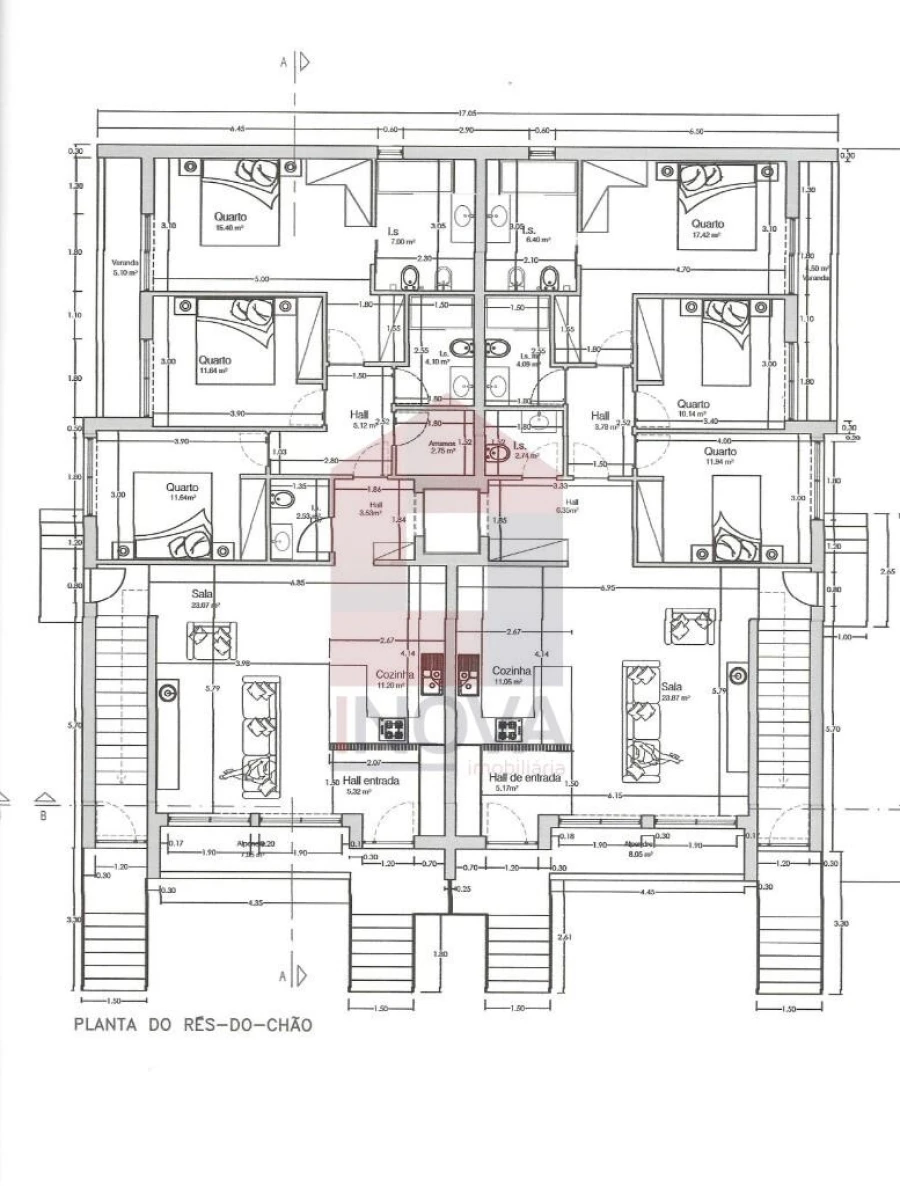 Apartamento T3 para Venda em Lage Foto 27