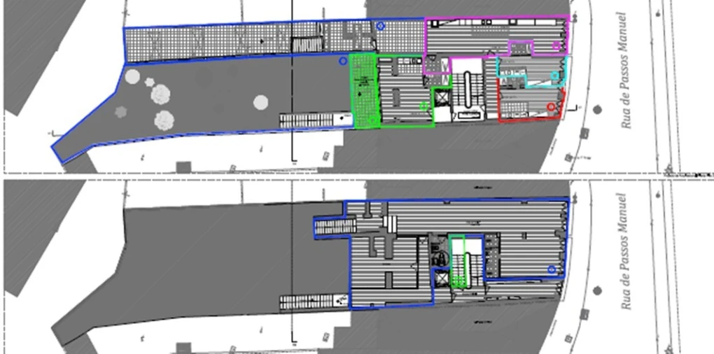 Loja para Arrendamento em Cedofeita, Santo Ildefonso, Sé, Miragaia, São Nicolau e Vitória Planta 1