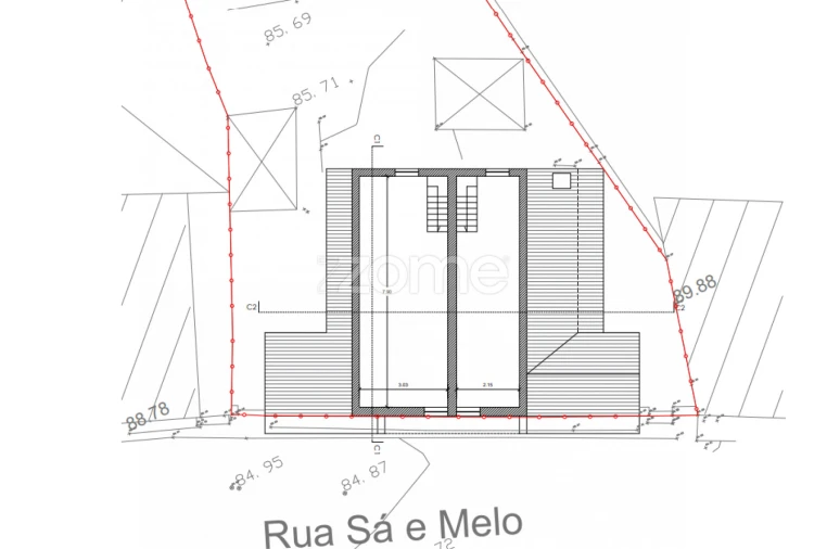 Moradia T3 para Venda em Cidade da Maia Planta 2