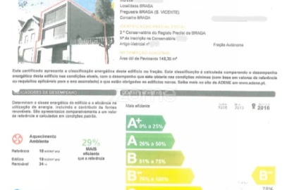 Moradia T3 para Venda em São Vicente (Braga)