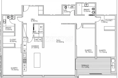 Apartamento T3 para Venda em Carcavelos e Parede