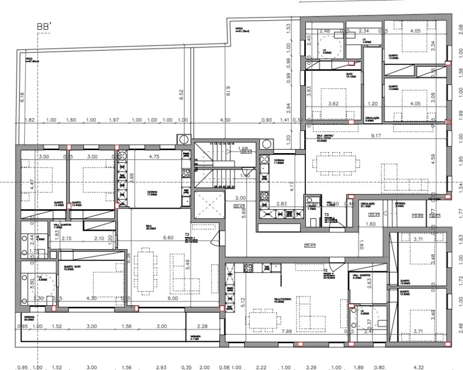 Apartamento T3 para Venda em Almada, Cova da Piedade, Pragal e Cacilhas Planta 2
