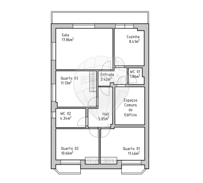 Apartamento T3 para Arrendamento em Ermesinde Foto 19
