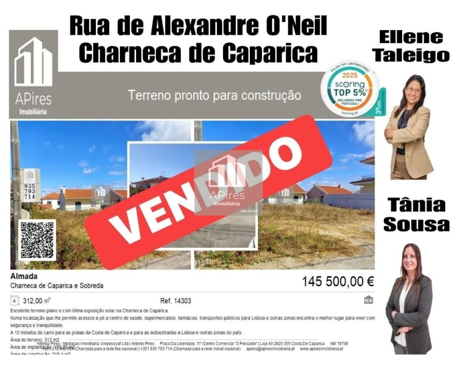Terreno para Venda em Charneca de Caparica e Sobreda Foto 1