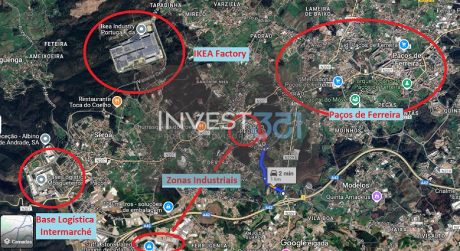 Armazém para Venda em Paços de Ferreira Foto 13