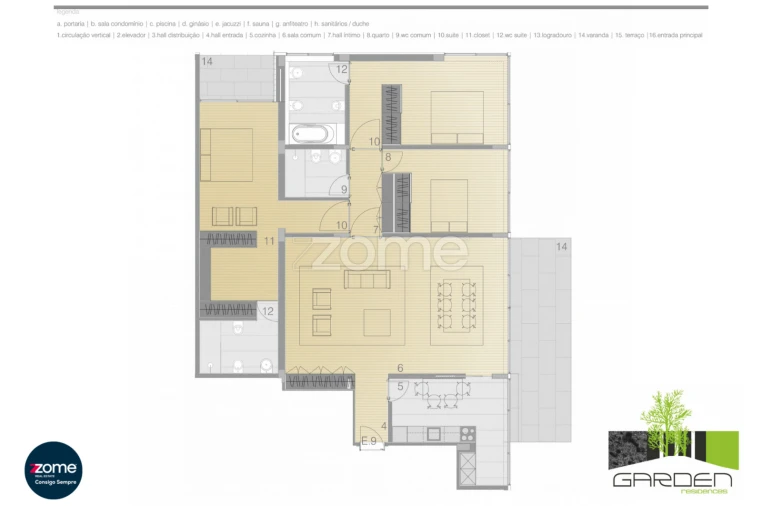 Apartamento T3 para Venda em Rosto do Cão (Livramento) Foto 42