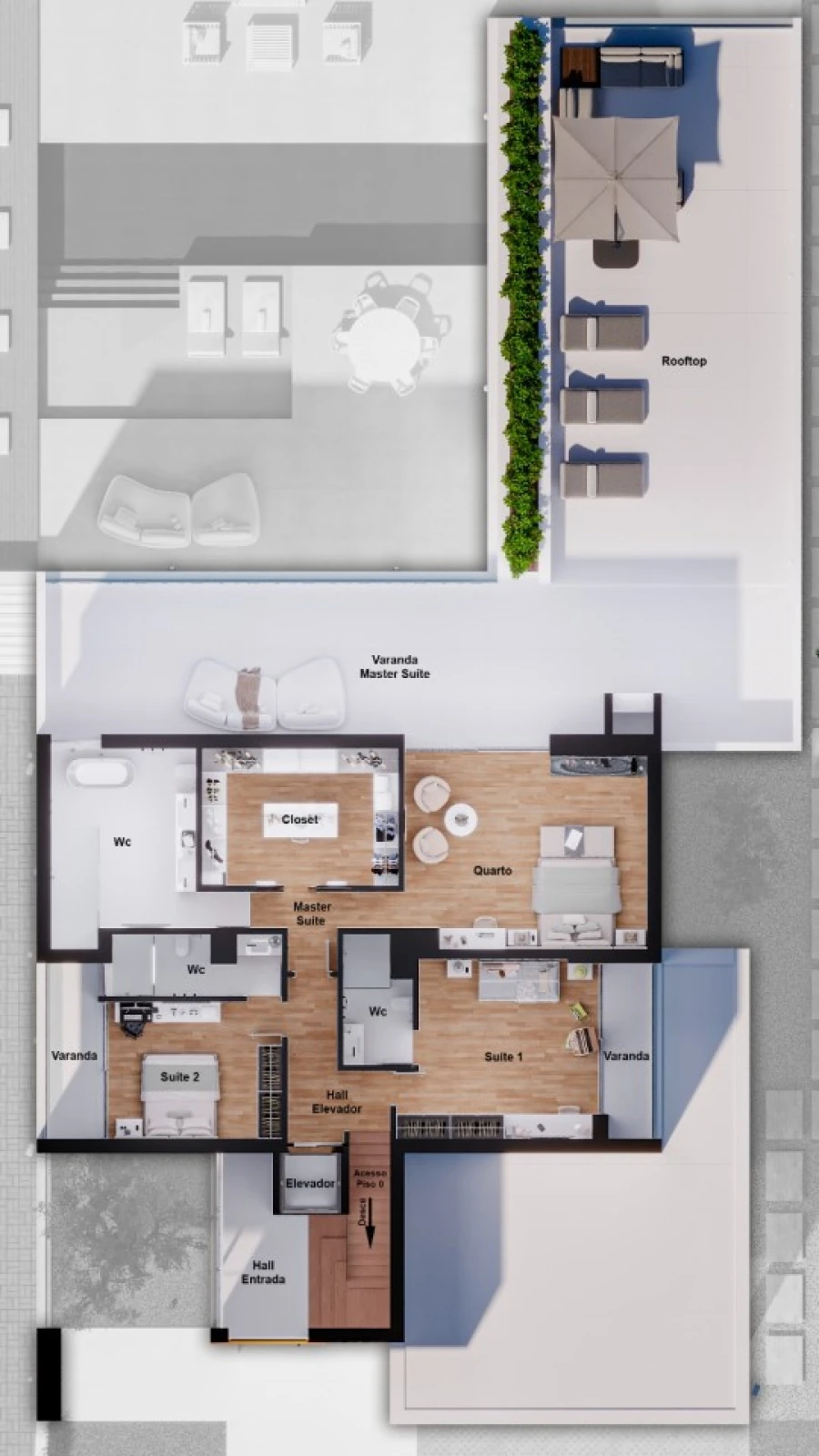 Moradia T6 para Venda em Quinta do Conde Planta 1