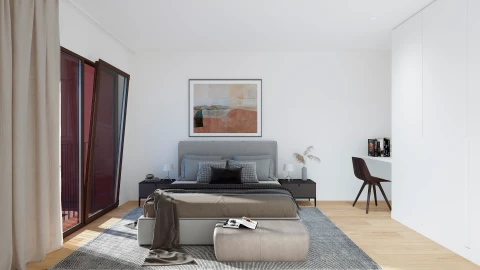 Apartamento T1 para Venda em Laranjeiro e Feijó