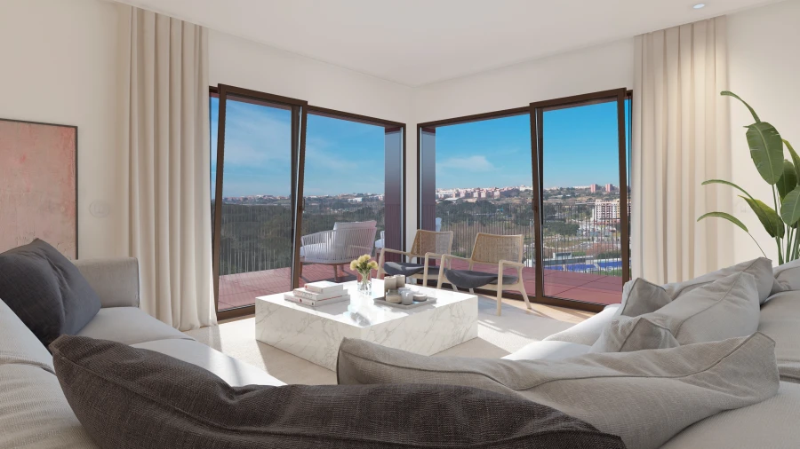 Apartamento T1 para Venda em Laranjeiro e Feijó Foto 9