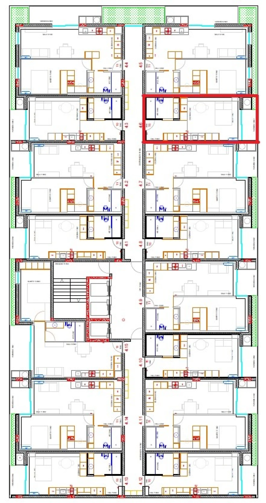 Apartamento para Venda em São Vitor (Braga) Planta 1