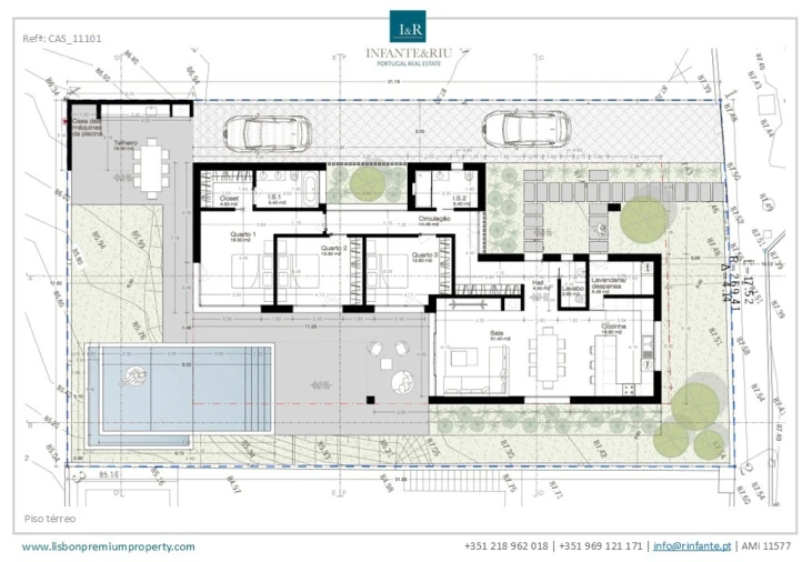 Moradia T3 para Venda em Sesimbra (Castelo) Planta 1