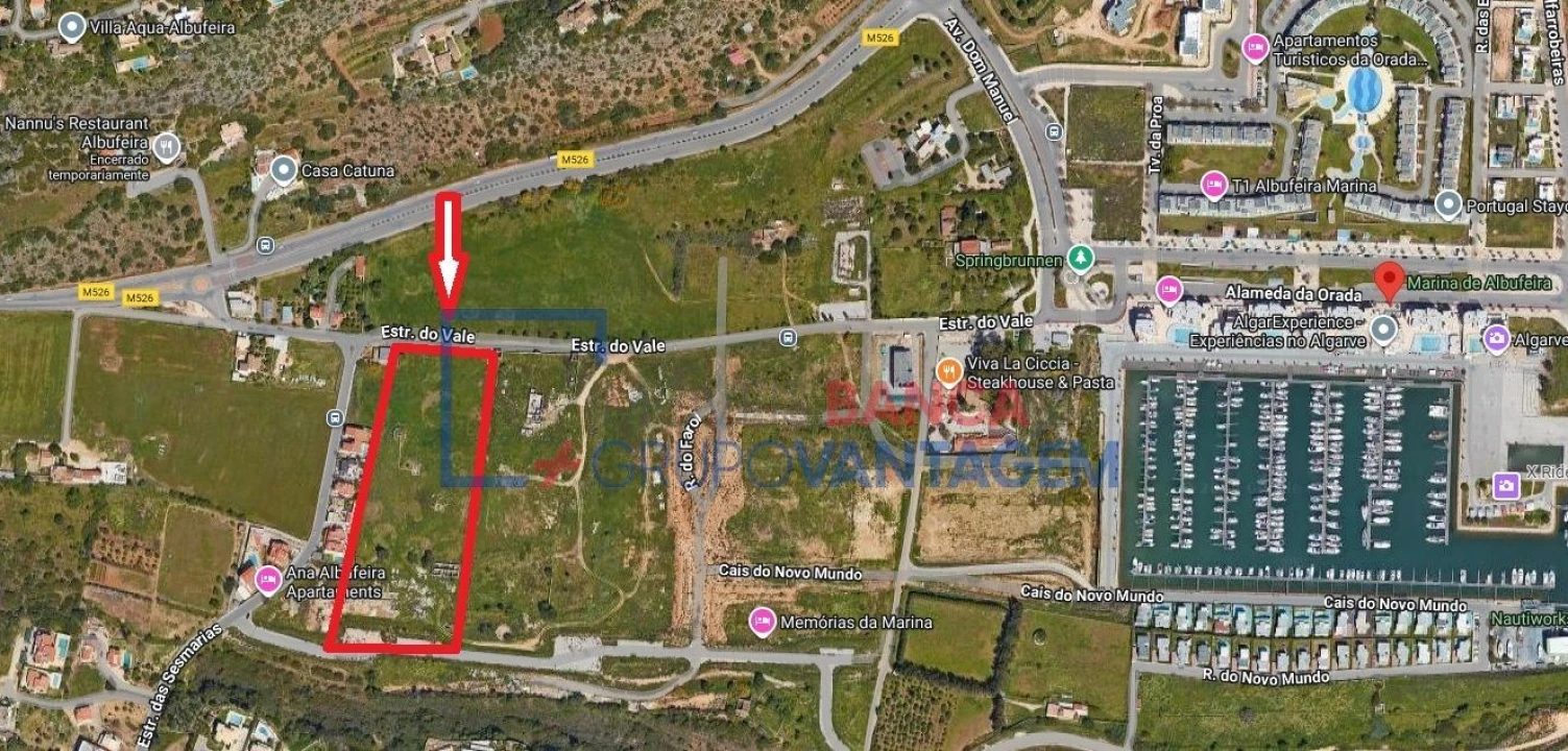 Terreno P/ Prédio para Venda em Albufeira e Olhos de Água Foto 2