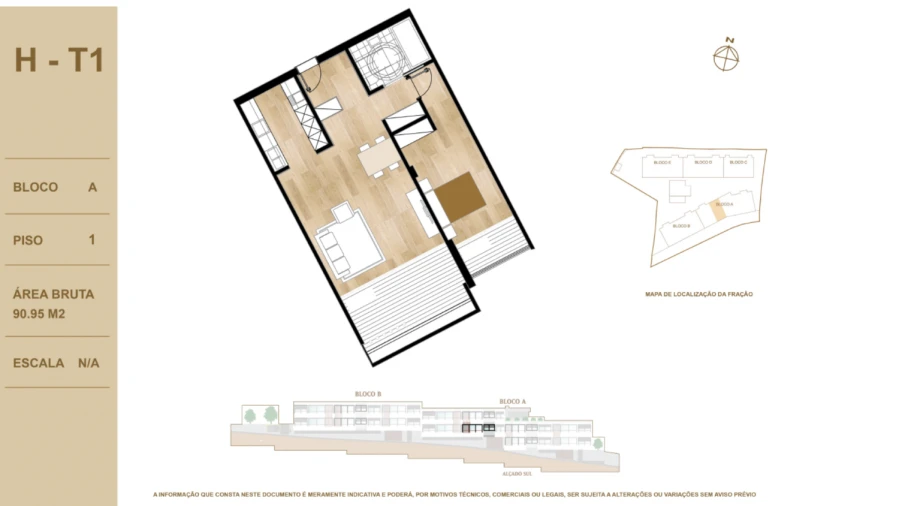 Apartamento T1 para Venda em São Martinho Foto 22