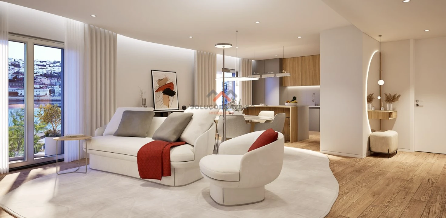 Apartamento T1 para Venda em Santa Clara e Castelo Viegas Foto 5