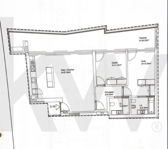 Apartamento T2 para Venda em Faro (Sé e São Pedro) Foto 42
