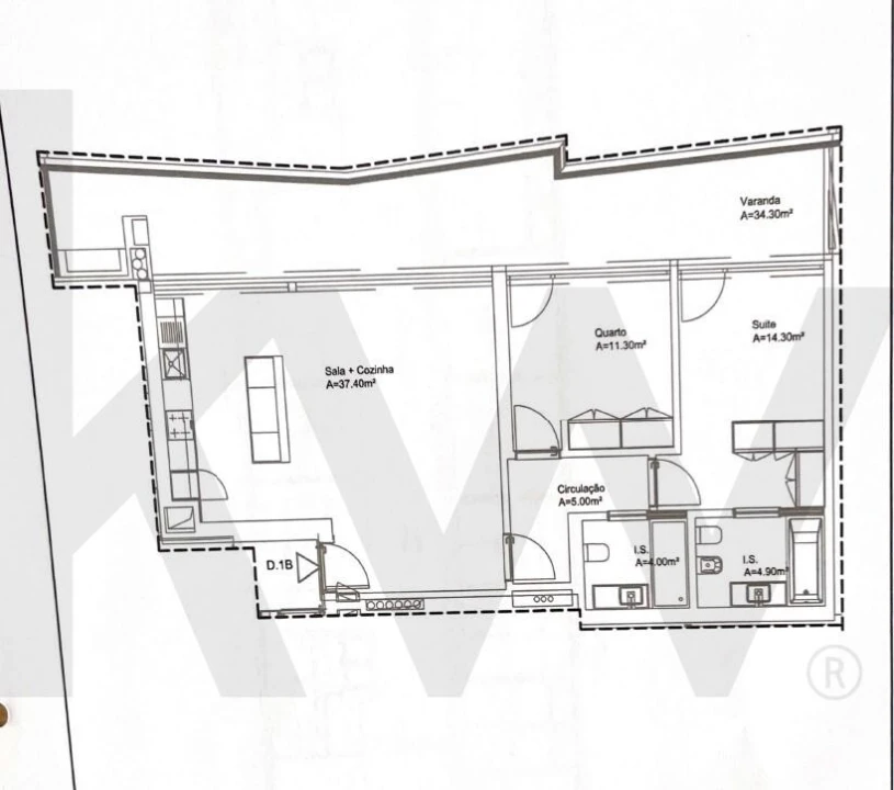 Apartamento T2 para Venda em Faro (Sé e São Pedro) Foto 42