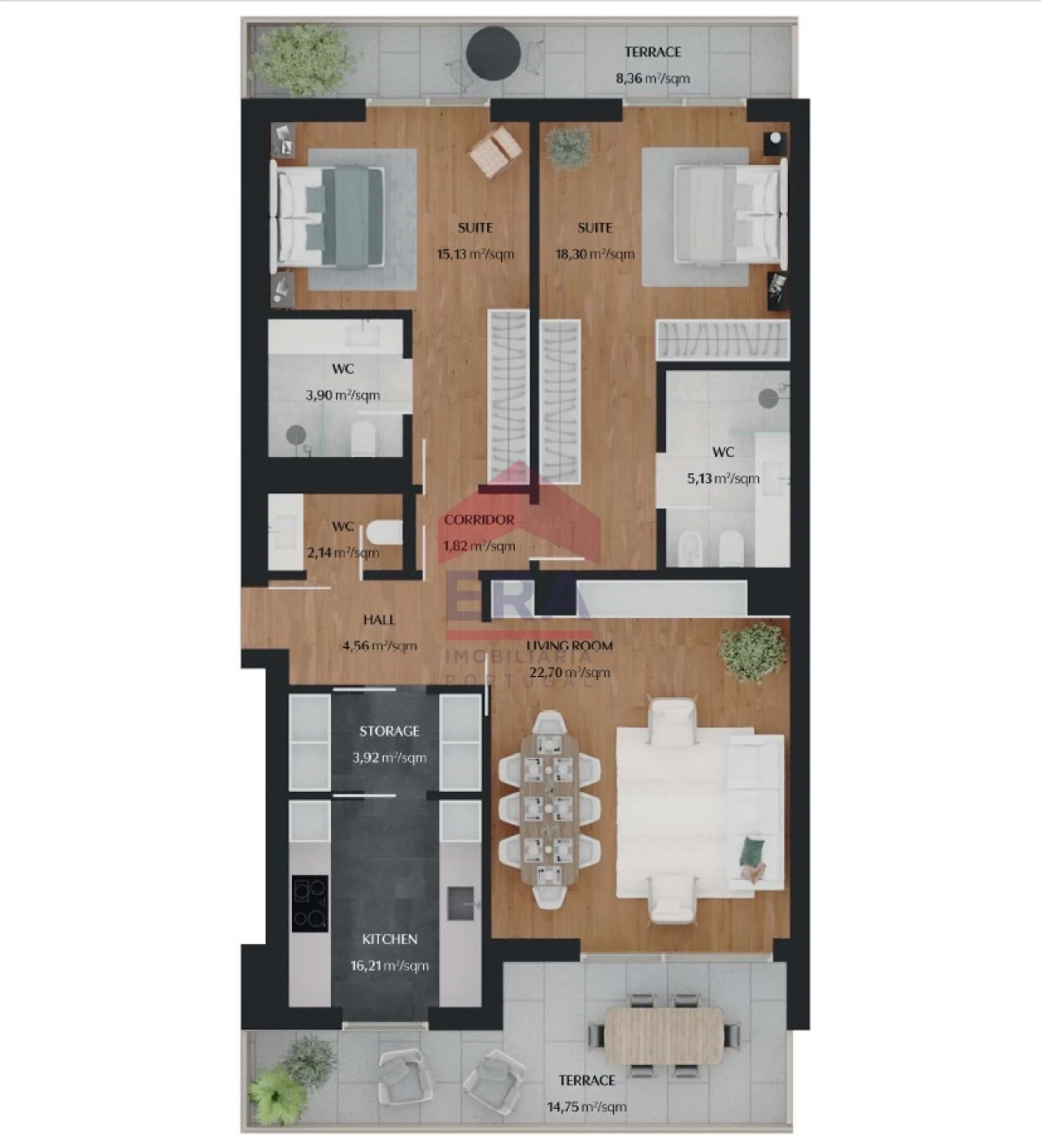 Apartamento T0 para Venda em Quarteira Foto 20
