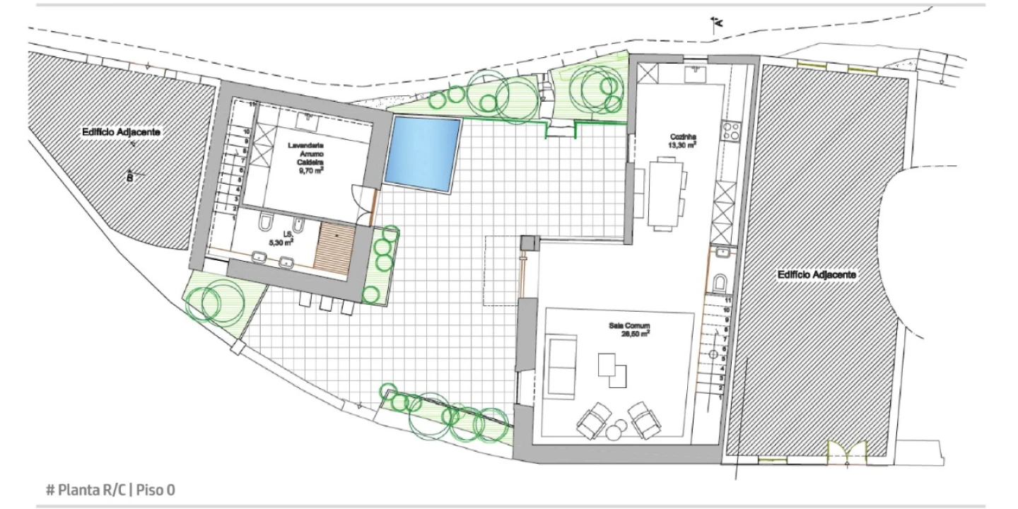 Moradia T3 para Venda em Lanhelas Planta 2