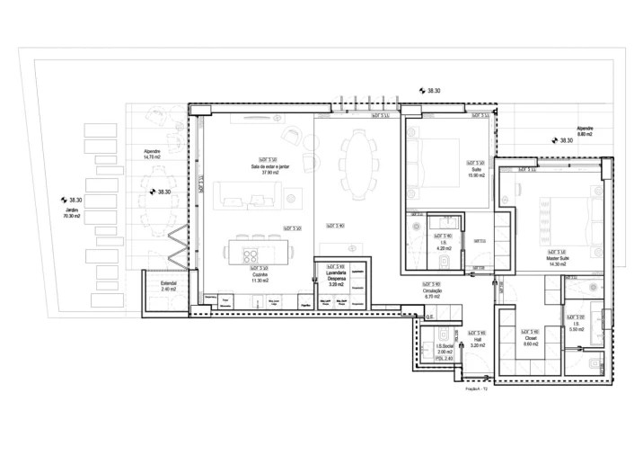 Apartamento T2 para Venda em São Martinho Foto 38