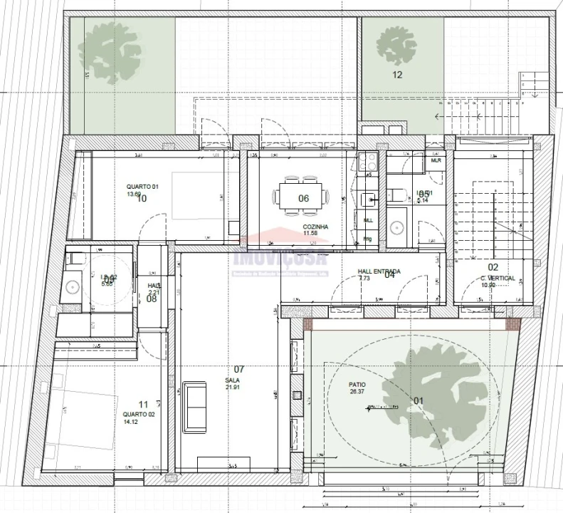 Apartamento T2 para Venda em Nossa Senhora da Conceição e São Bartolomeu Foto 1