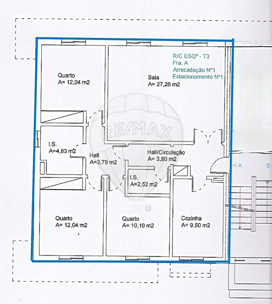 Apartamento T3 para Venda em Aveiras de Cima Foto 35