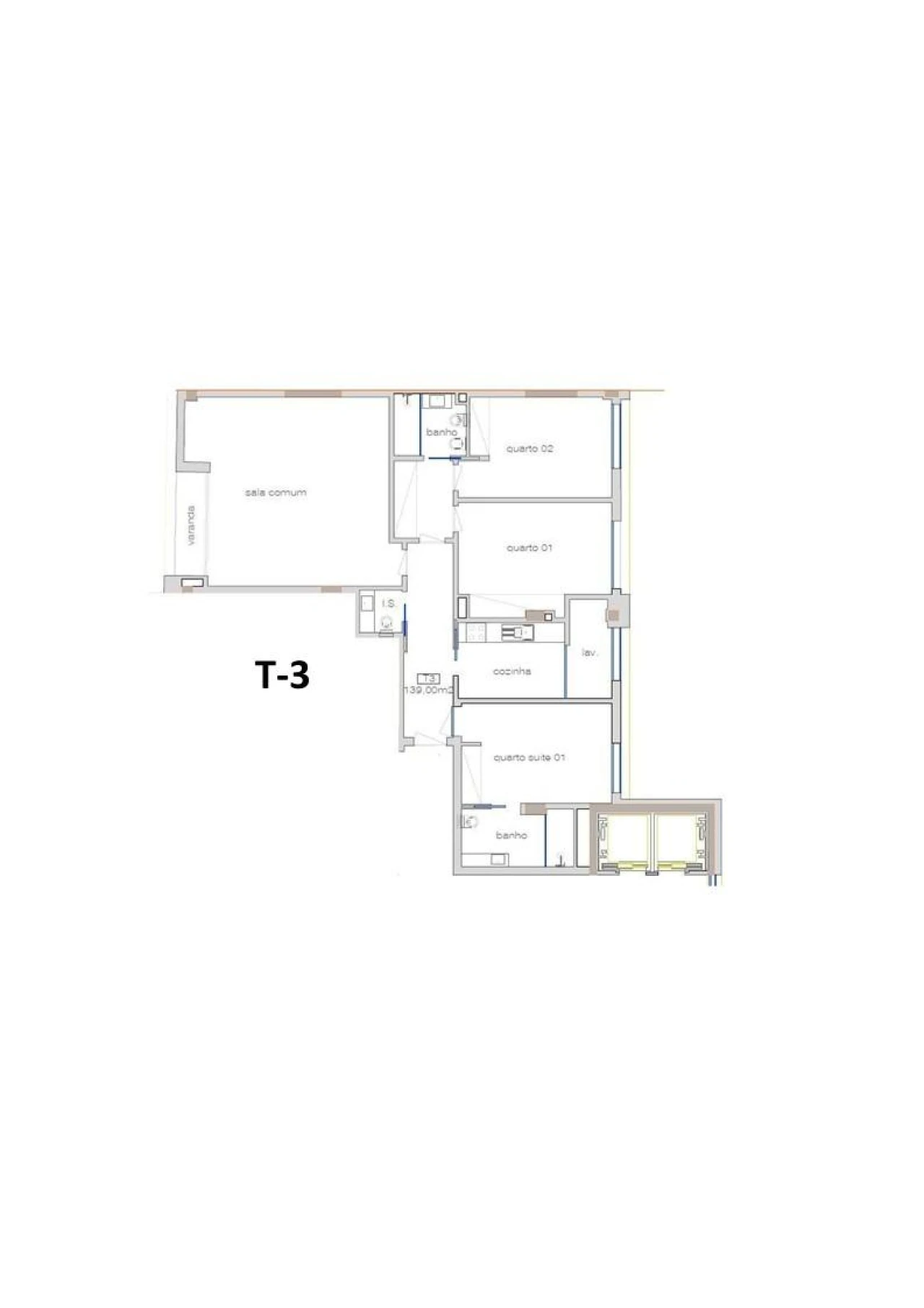 Apartamento T3 para Venda em Cedofeita, Santo Ildefonso, Sé, Miragaia, São Nicolau e Vitória Foto 25