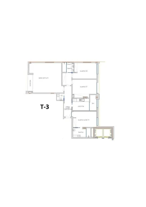Apartamento T3 para Venda em Cedofeita, Santo Ildefonso, Sé, Miragaia, São Nicolau e Vitória