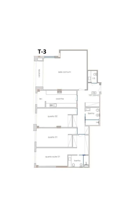 Apartamento T3 para Venda em Cedofeita, Santo Ildefonso, Sé, Miragaia, São Nicolau e Vitória