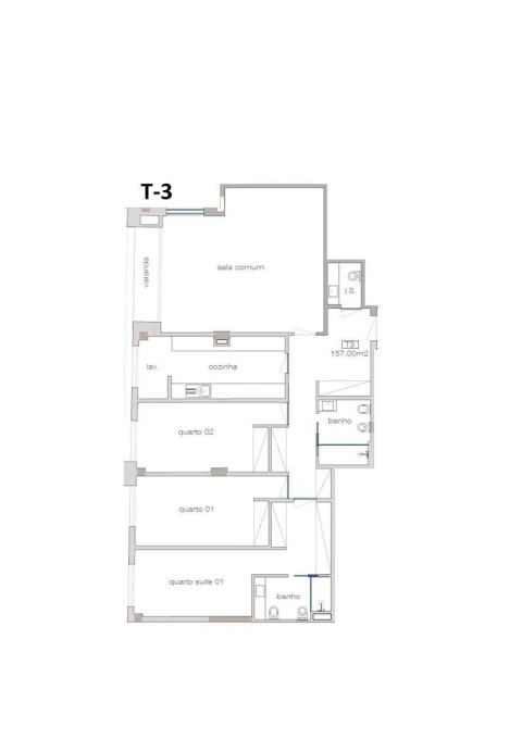 Apartamento T3 para Venda em Cedofeita, Santo Ildefonso, Sé, Miragaia, São Nicolau e Vitória