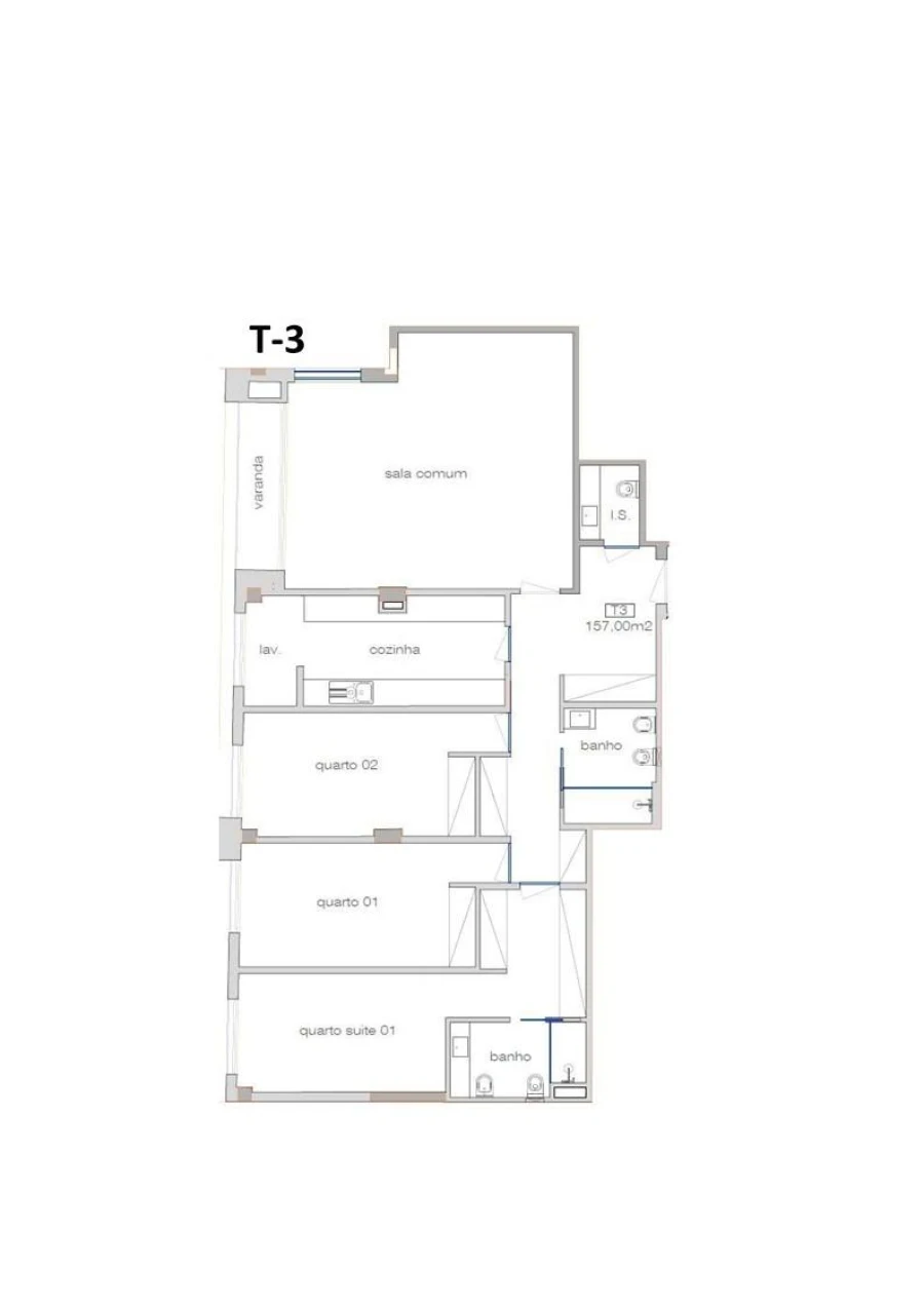 Apartamento T3 para Venda em Cedofeita, Santo Ildefonso, Sé, Miragaia, São Nicolau e Vitória Foto 25