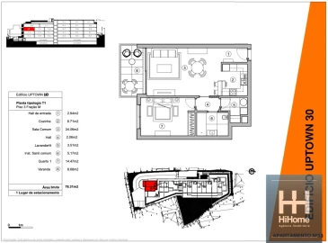 Apartamento T1 para Venda em Machico