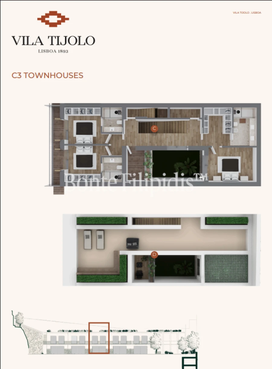 Moradia T3 para Venda em Estrela Planta 1
