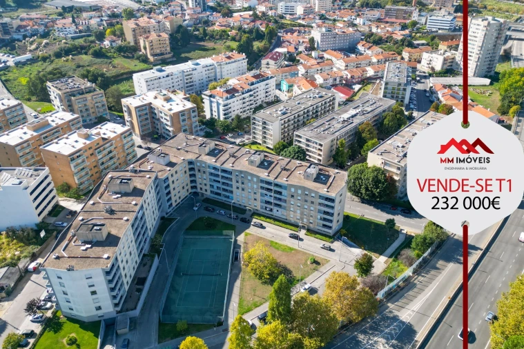 Apartamento T1 para Venda em Santa Marinha