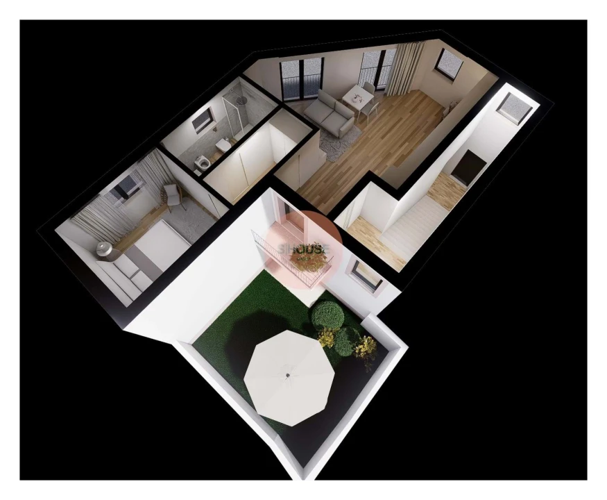 Apartamento T1 para Venda em Atouguia da Baleia Foto 3
