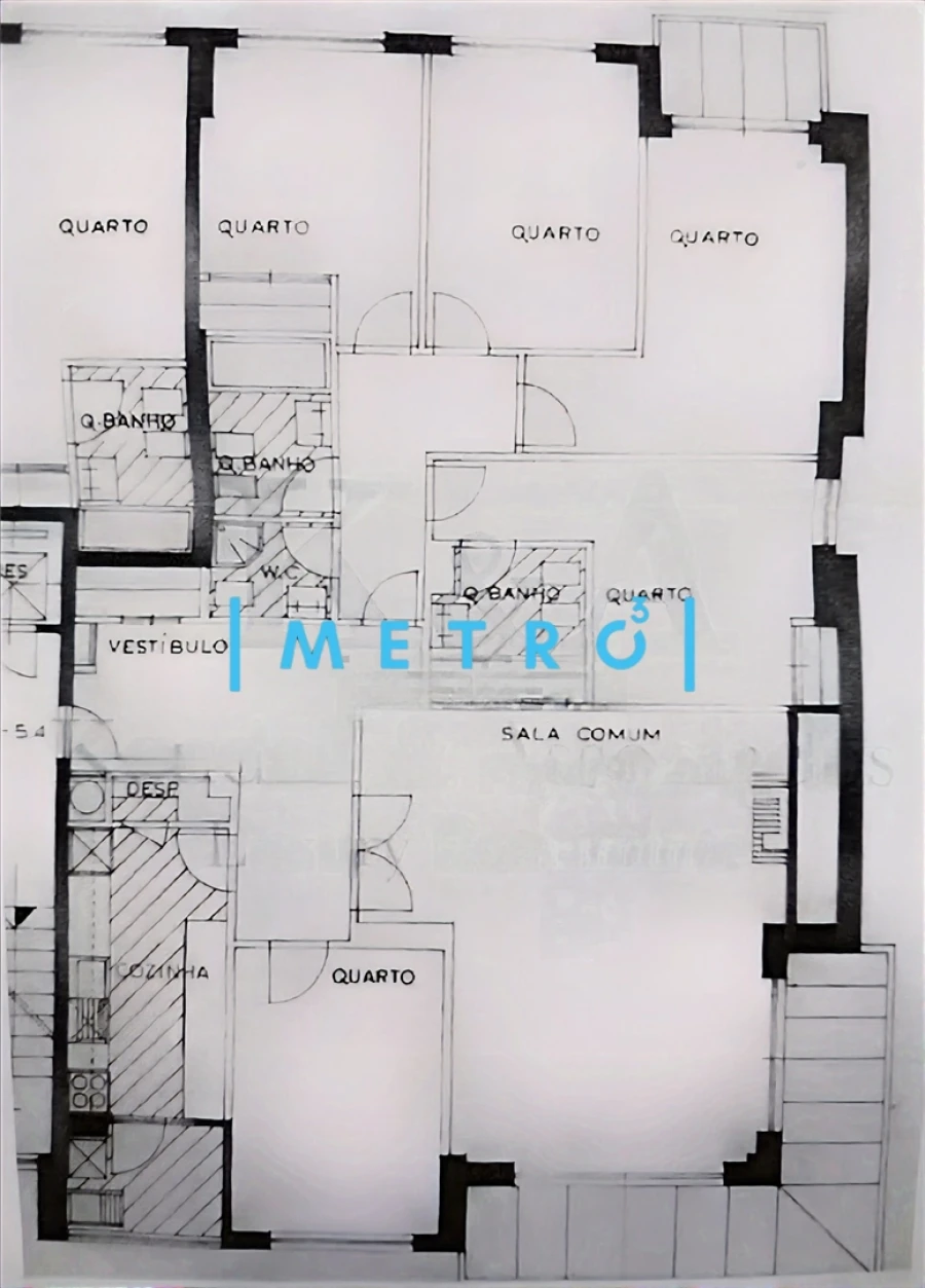 Apartamento T3 para Venda em Aldoar, Foz do Douro e Nevogilde Planta 1
