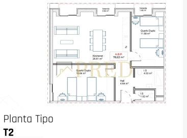 Apartamento T2 para Venda em Paranhos
