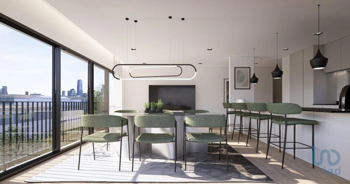 Apartamento T1 para Venda em Palmeira de Faro e Curvos Foto 1