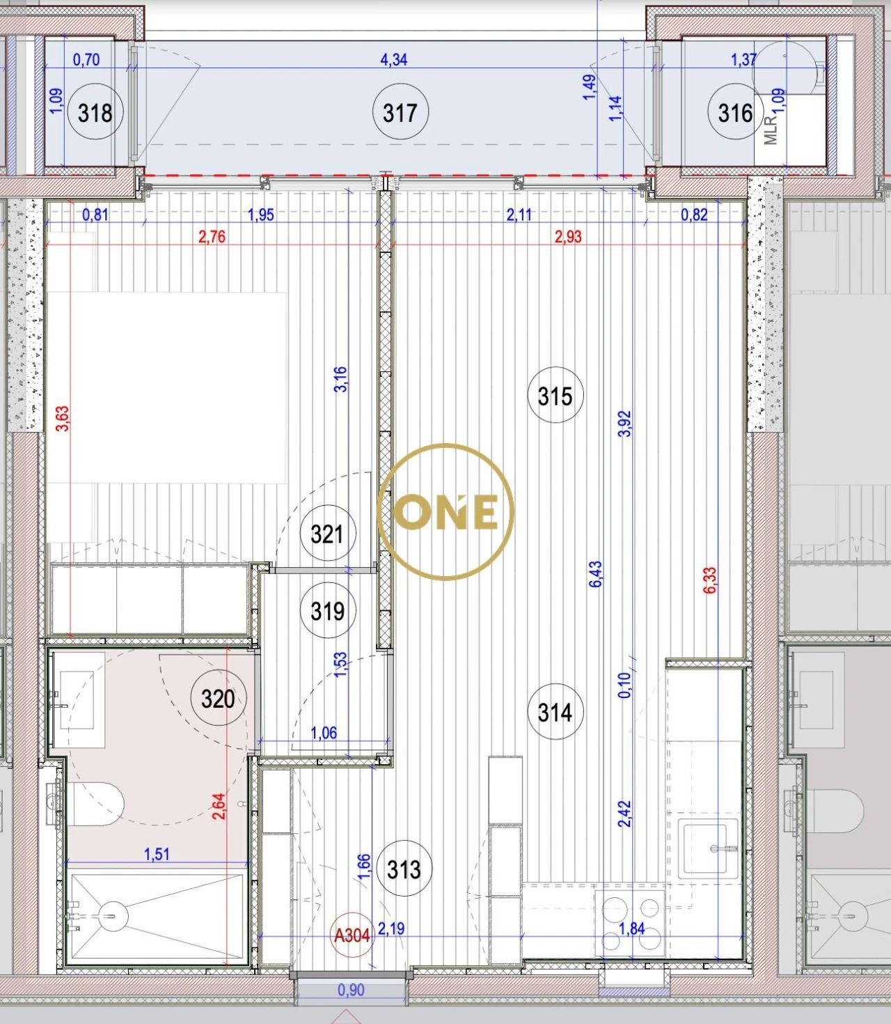 Apartamento T1 para Venda em Paredes Foto 11