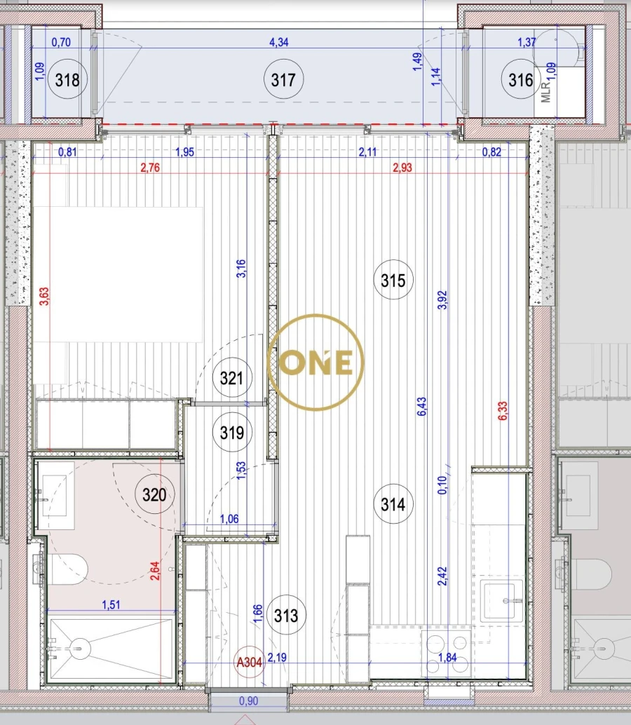 Apartamento T1 para Venda em Paredes Foto 11