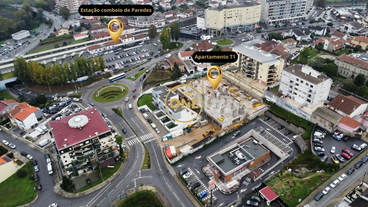 Apartamento T1 para Venda em Paredes Foto 2