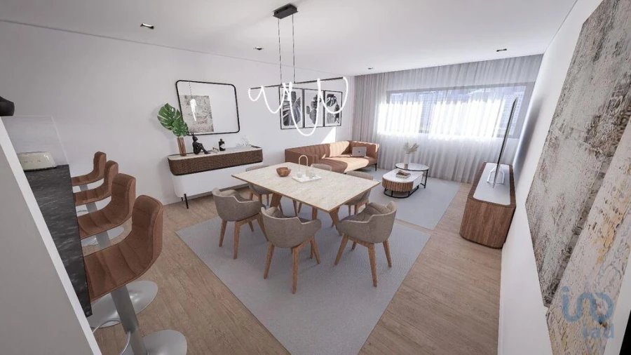 Apartamento T1 para Venda em Palmeira de Faro e Curvos Foto 3