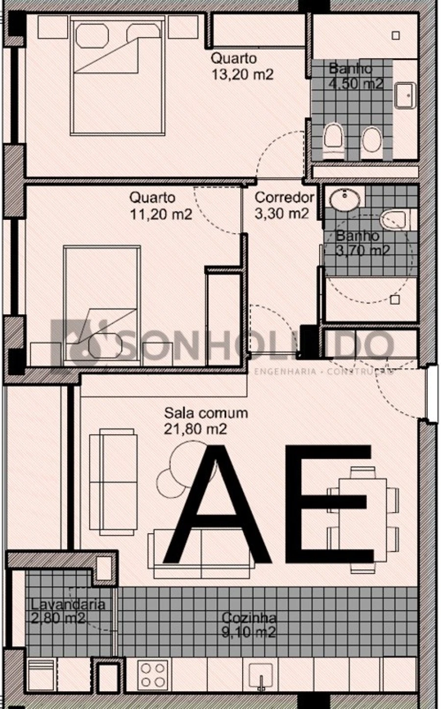 Apartamento T2 para Venda em Ermesinde Foto 10