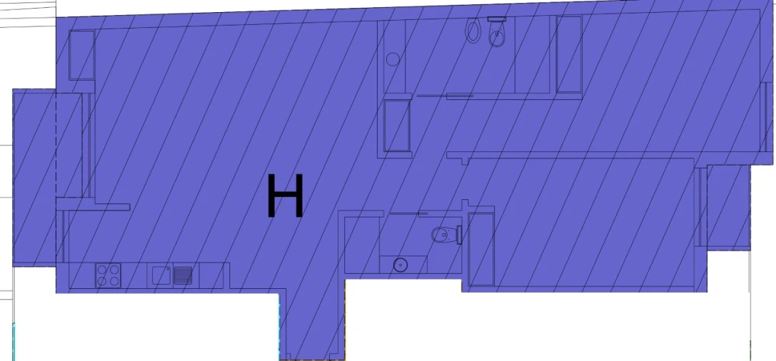 Apartamento T2 para Venda em Gafanha da Nazaré Planta 1