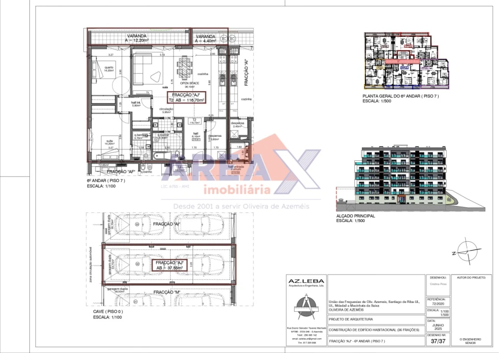 Apartamento T2 para Venda em O. Azeméis, Riba-Ul, Ul, Macinhata Seixa, Madail Foto 2