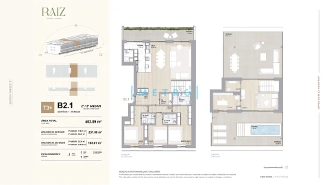 Apartamento T3 para Venda em Lordelo do Ouro e Massarelos
