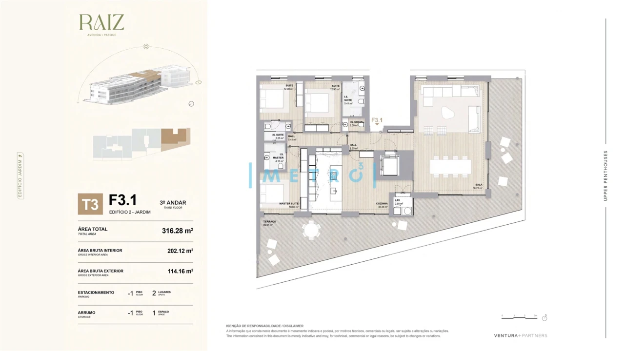 Apartamento T3 para Venda em Lordelo do Ouro e Massarelos Foto 17