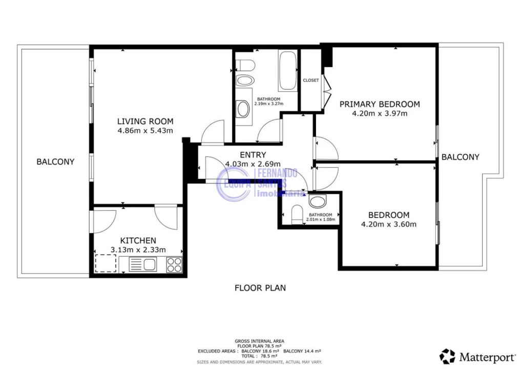 Apartamento T2 para Venda em Armação de Pera Foto 34