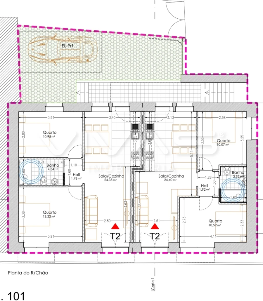 Apartamento T2 para Venda em Pico de Regalados, Gondiães e Mós Foto 12