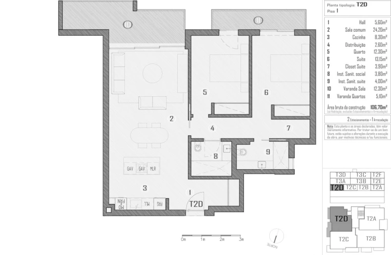 Apartamento T2 para Venda em São Martinho Foto 16